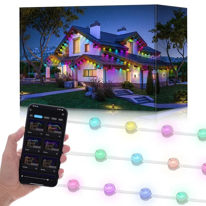 Smart RGBIC Permanent Outdoor Lights