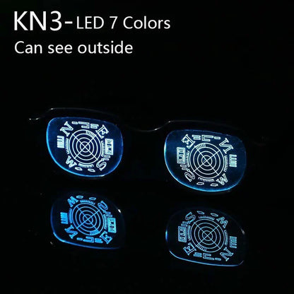 LED Luminous Glasses Light-Up Eyewear