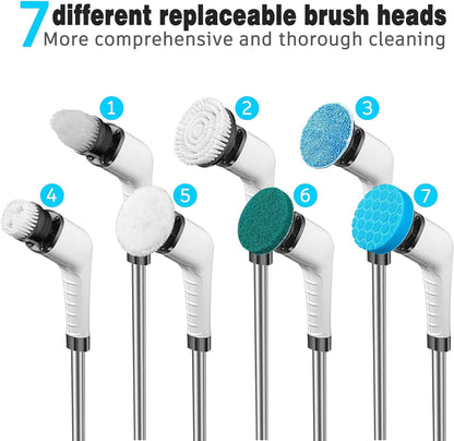 7Pcs Replaceable Brush Heads